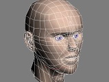 Моделирование головы человекоподобного персонажа (топологические решения)